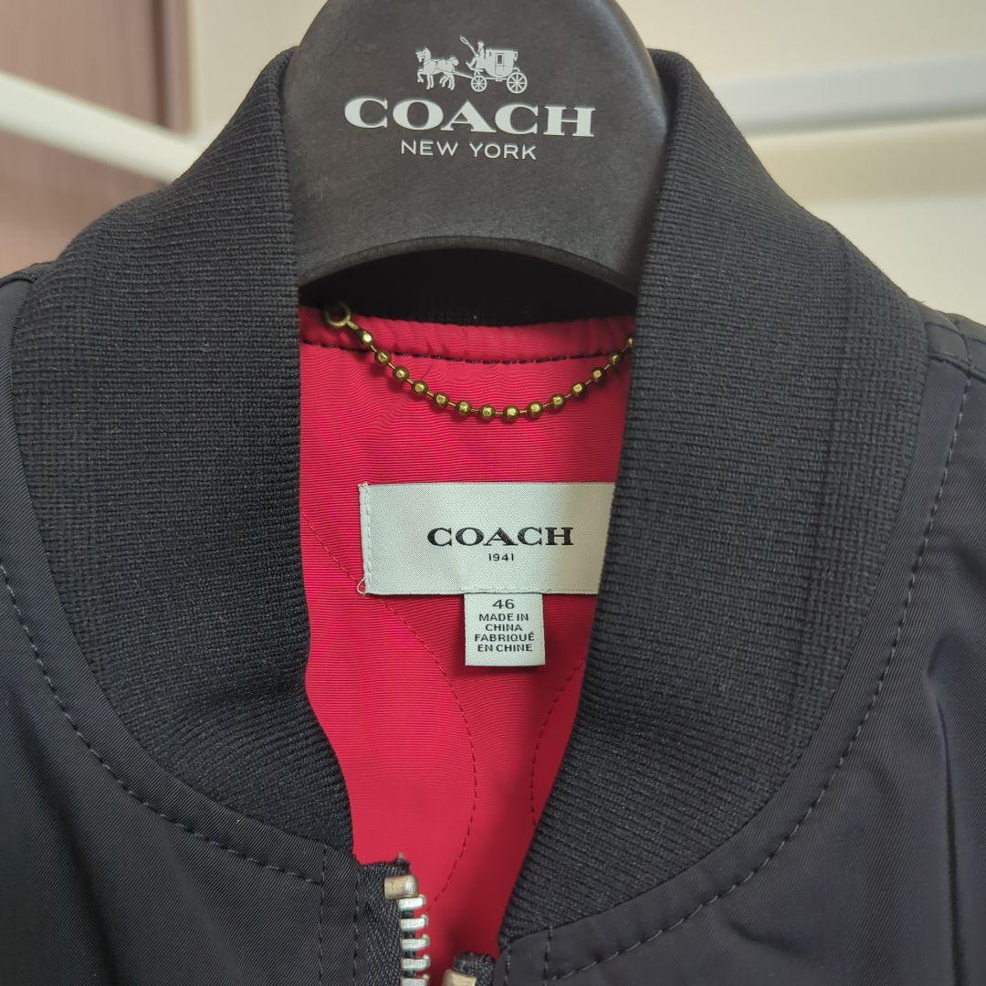 COACH MA-1 黒 サイズ46