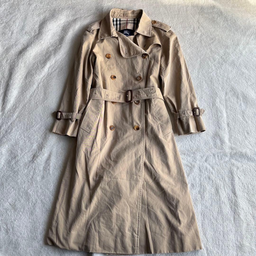✨️美品✨️ バーバリーロンドン トレンチコート ベージュ M ノバチェック
