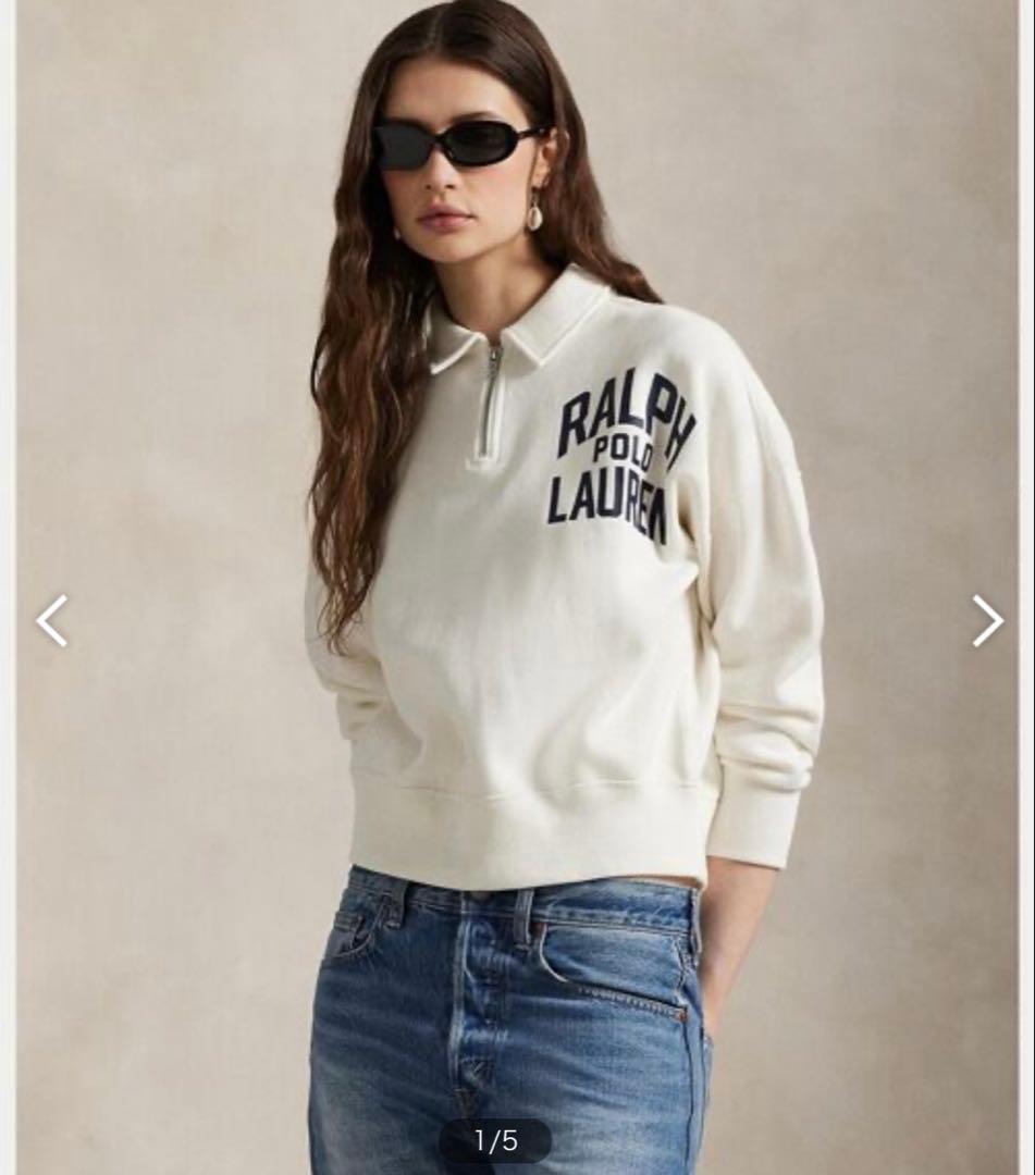 Polo Ralph Lauren ロゴフリースクォータージップ