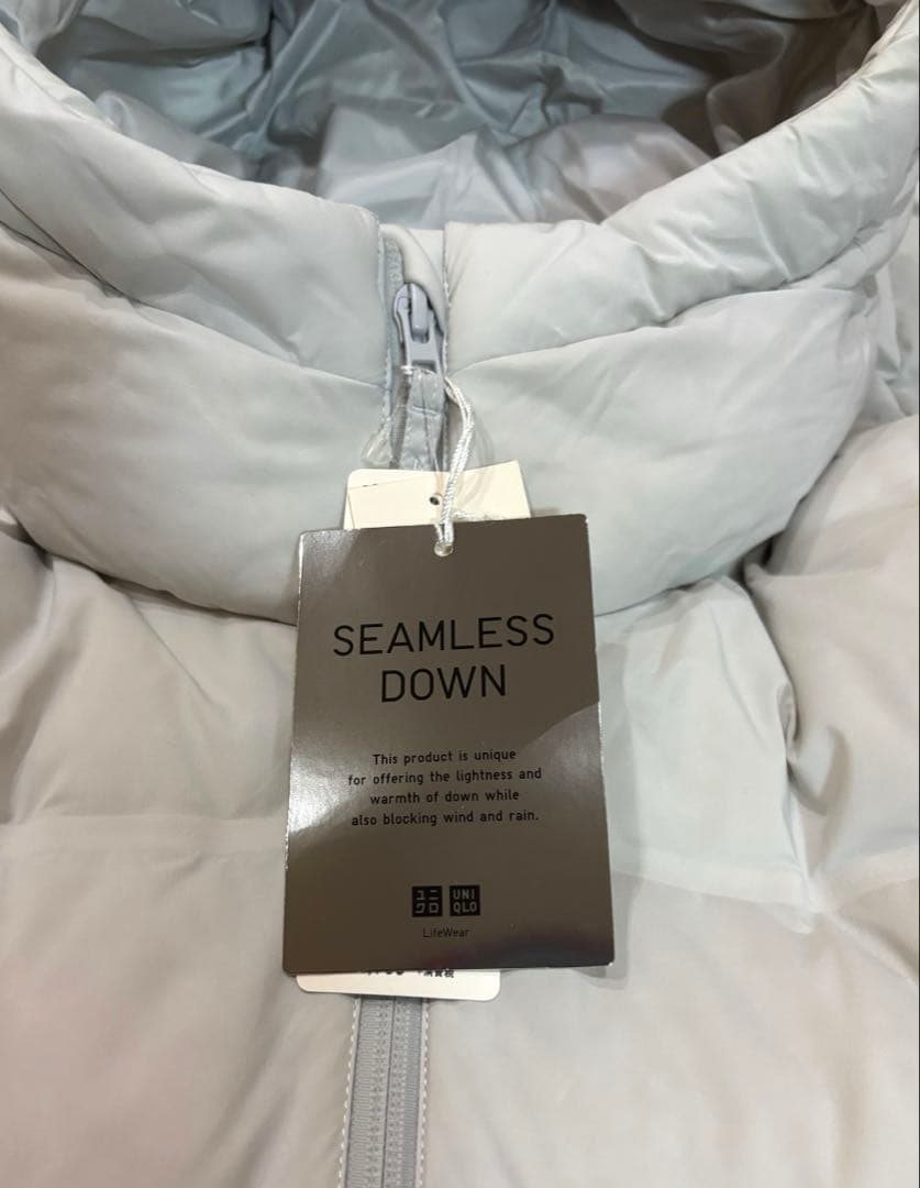⭐️UNIQLO⭐️シームレスダウンショートコート⭐️シームレスダウン⭐️ダウンコートＬ