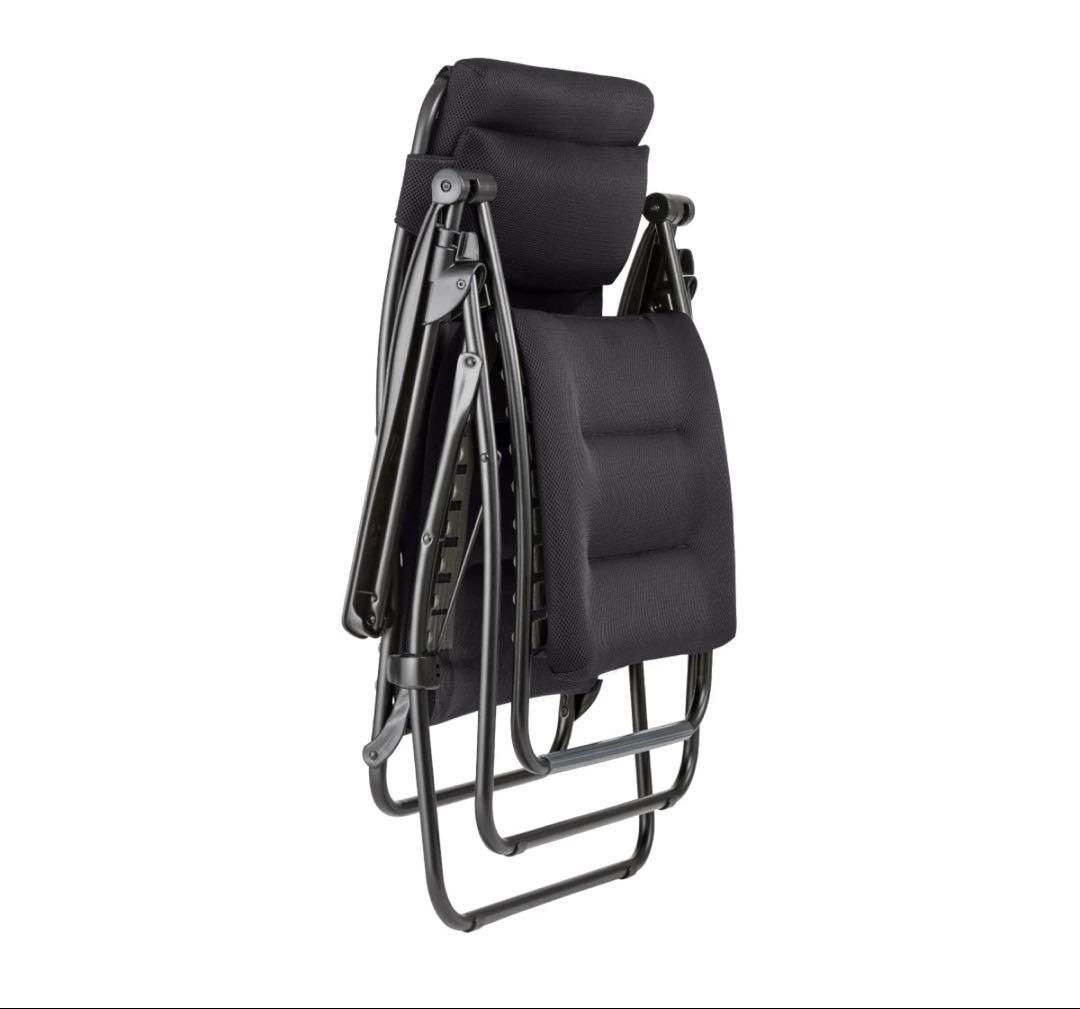 Lafuma リクライニングチェア ブラック 2つセット ラフマ