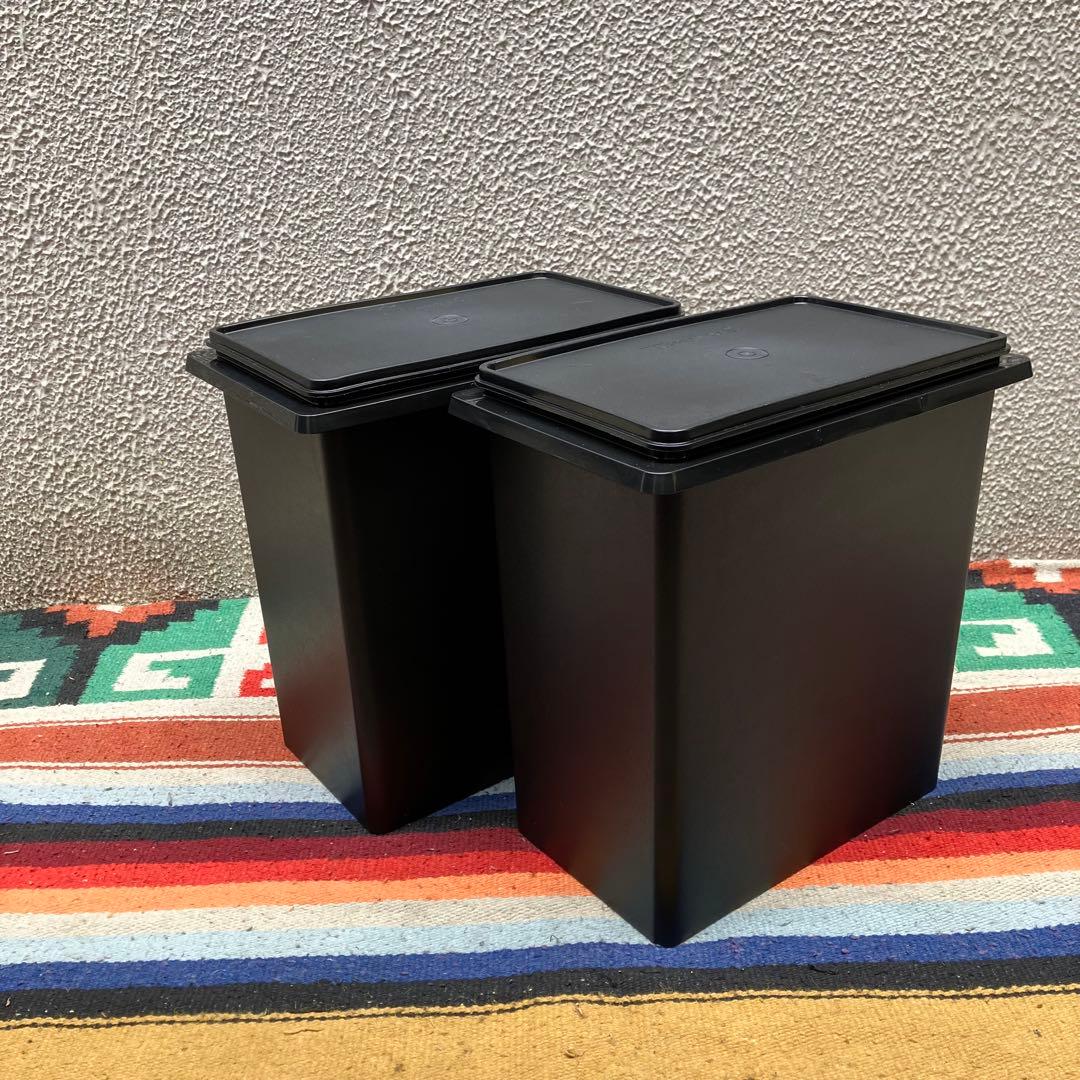 ◆ タッパーウェア １０キロキーパー ２点セット ◆ライスキーパー