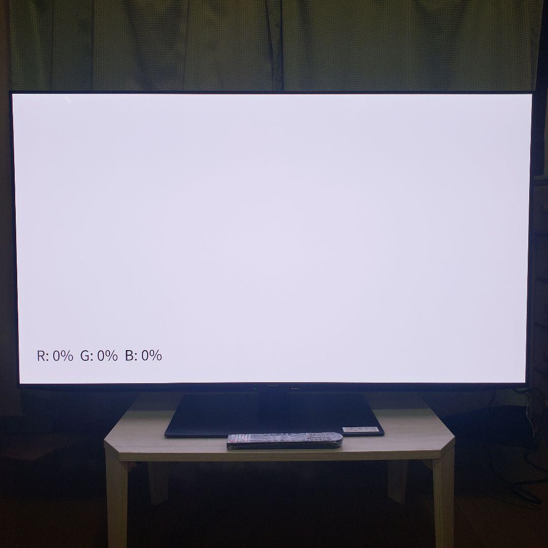 SHARP有機ELテレビOLED-4T-C55FQ1/2024年製★未使用に近い