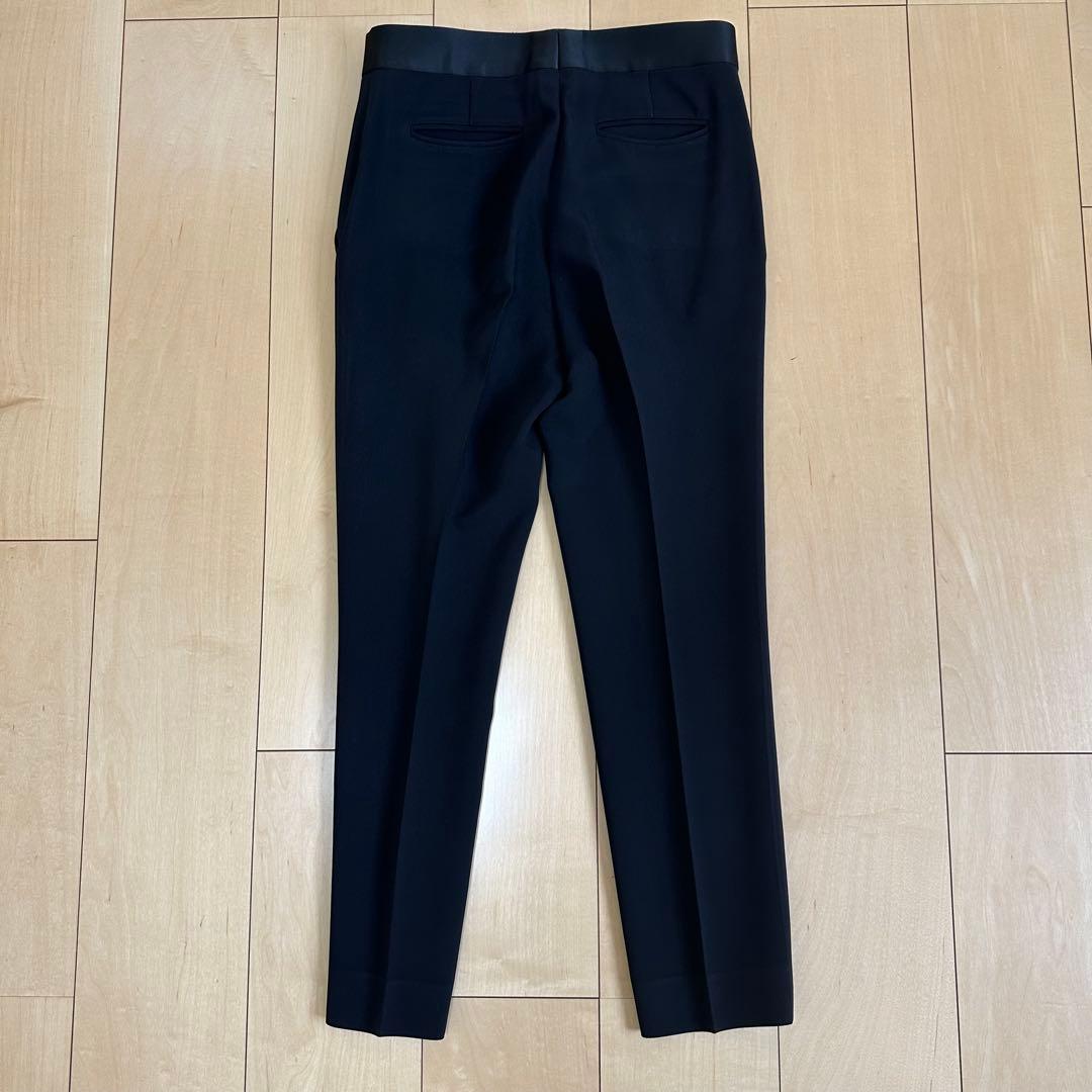 CELINE黒テーパードパンツ　フィービファイロ