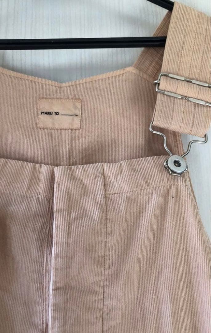 MARU TO ピンク　サロペット