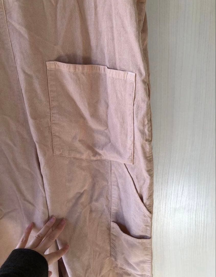 MARU TO ピンク　サロペット