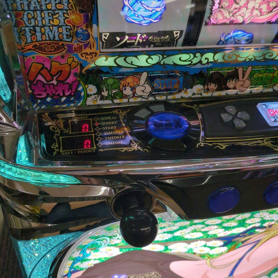 パチスロ実機　ダンまち外伝ソード・オラトリア　不要機付　送料無料