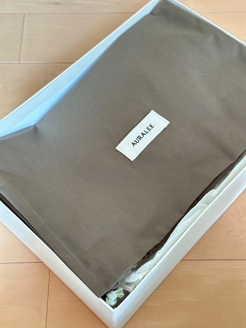 AURALEE スエードコードシューズ