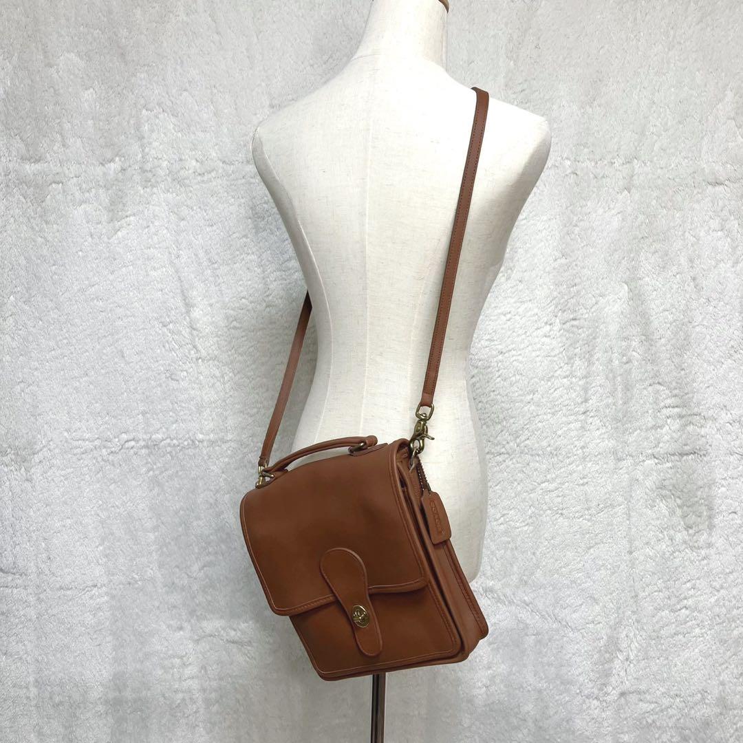 オールドコーチ coach 5130 ステーションバッグ USA製 ブラウン