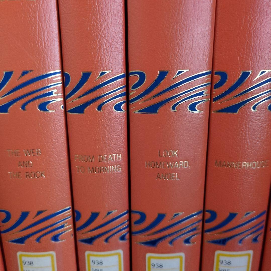 英語 Thomas Wolfeトマス・ウルフ作品集 全15巻揃セット 除籍本