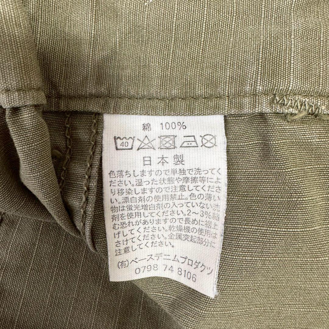 オアスロウ ベイカーパンツ L相当 ARMY サイズ3 カーゴ ファティーグ