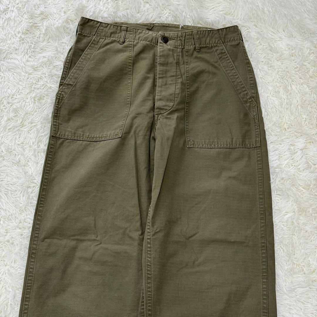 オアスロウ ベイカーパンツ L相当 ARMY サイズ3 カーゴ ファティーグ