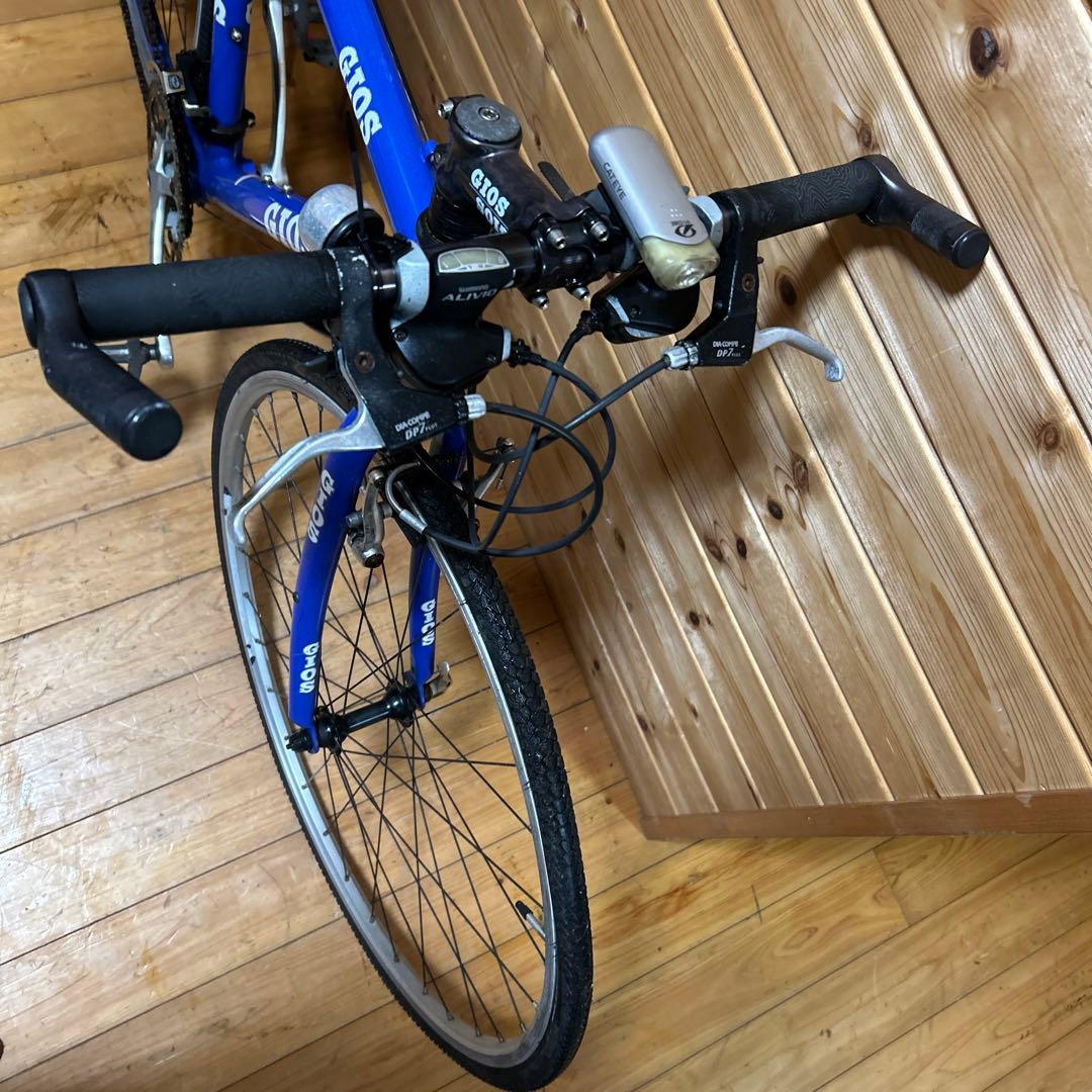 GIOS PURE 青 リアキャリア付き 手渡し大歓迎！千葉県