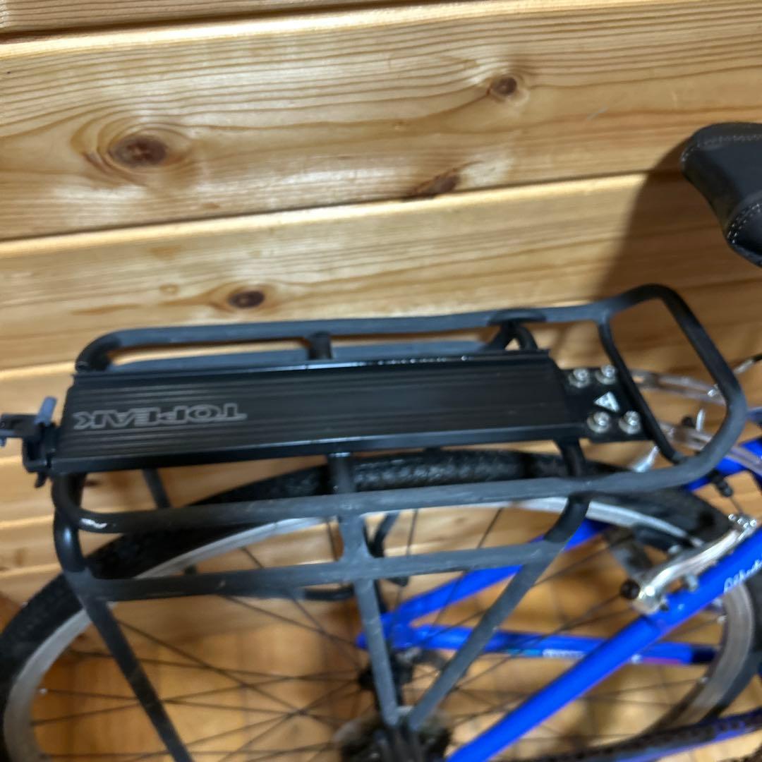 GIOS PURE 青 リアキャリア付き 手渡し大歓迎！千葉県