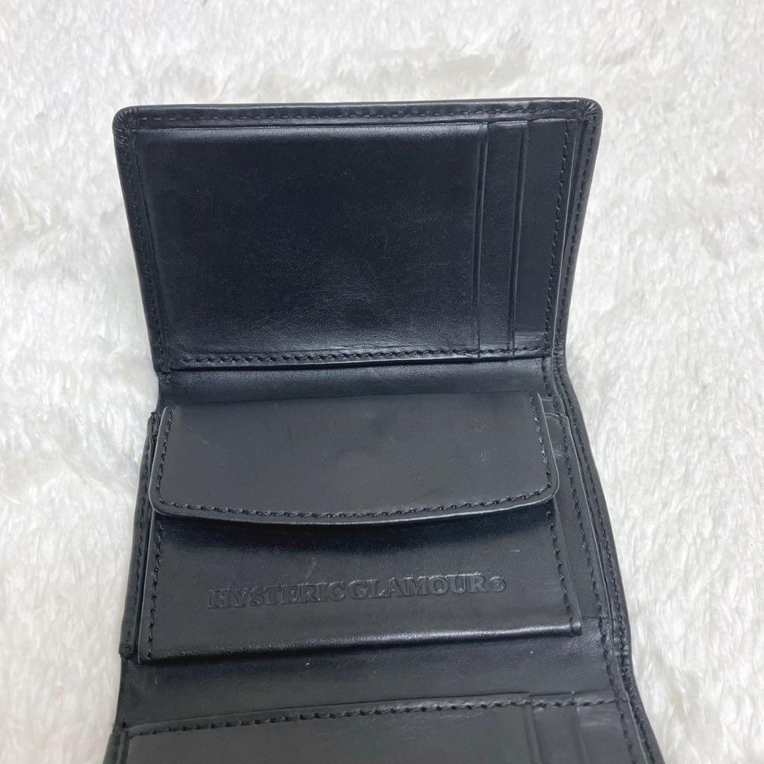 ヒステリックグラマー ロゴスタッズ 三つ折り財布