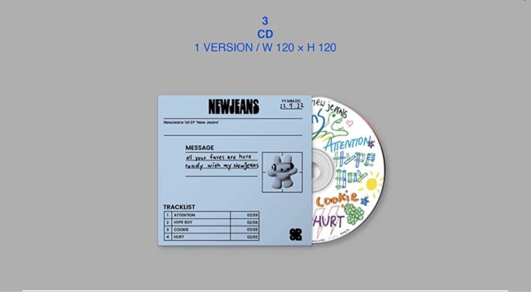 K-POP・アジア NewJeans 1st EP Bag Black ver.