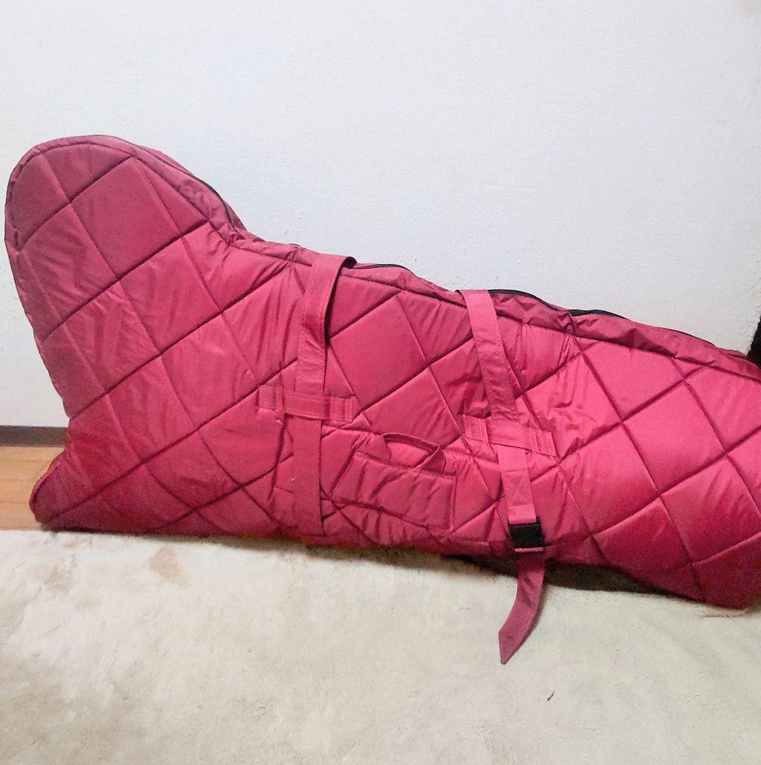 【美品】ハープケース　青山ハープ　ノンペダル140タイプ用　ピンク　キルティング