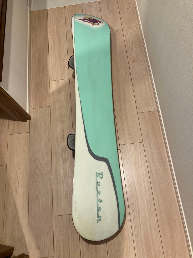 Burton スノーボード板 ビンディングセット ケース&Wax付き