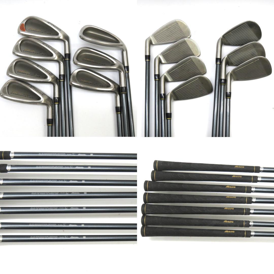 レディースゴルフセット ミズノ　1W FW　UT　アイアン　パター　11本