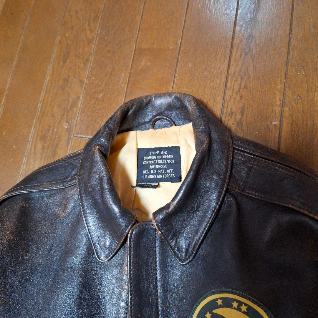 AVIREX A-2 フライトジャケット ピンナップガール