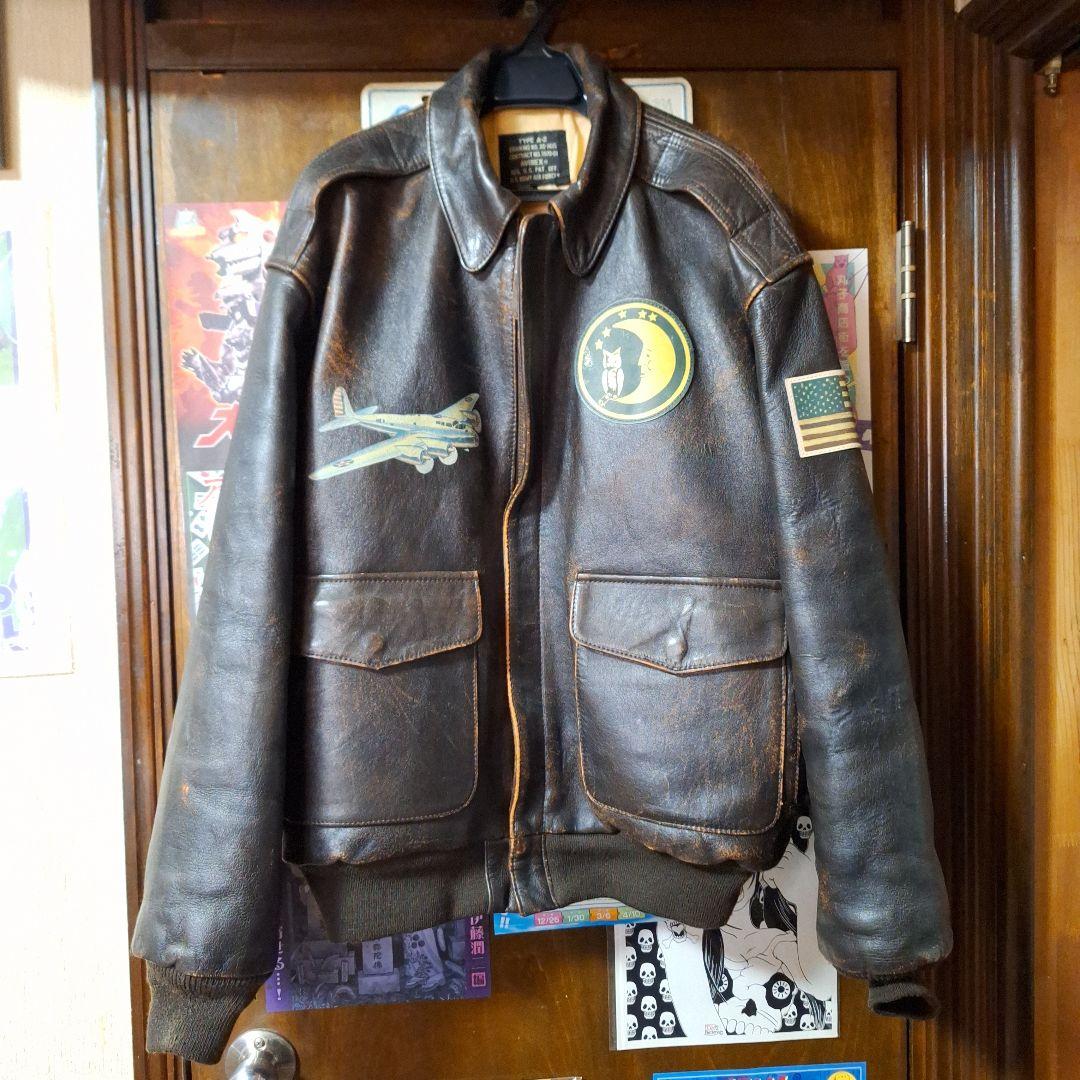 AVIREX A-2 フライトジャケット ピンナップガール