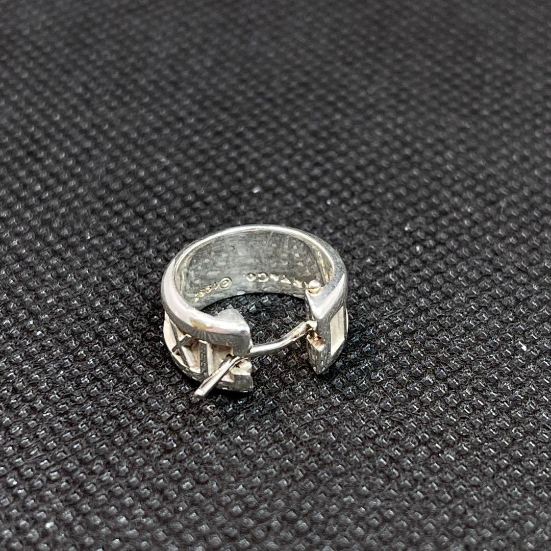 ティファニー　ピアス　アトラス　シルバー　フープ　オールド　片方　#A-116