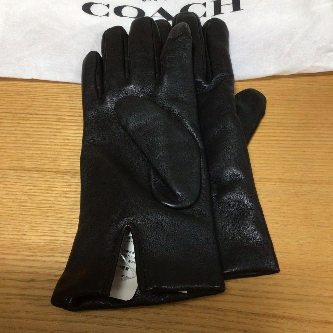 コーチ　手袋　羊革