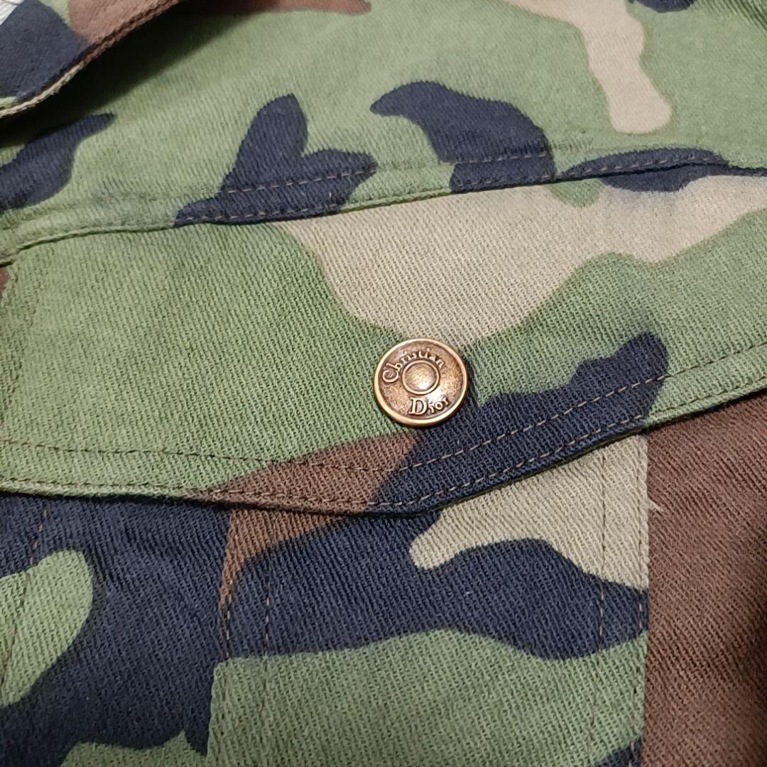 Dior ディオール ガリアーノミリタリー 迷彩クロップドジャケット y2kレア