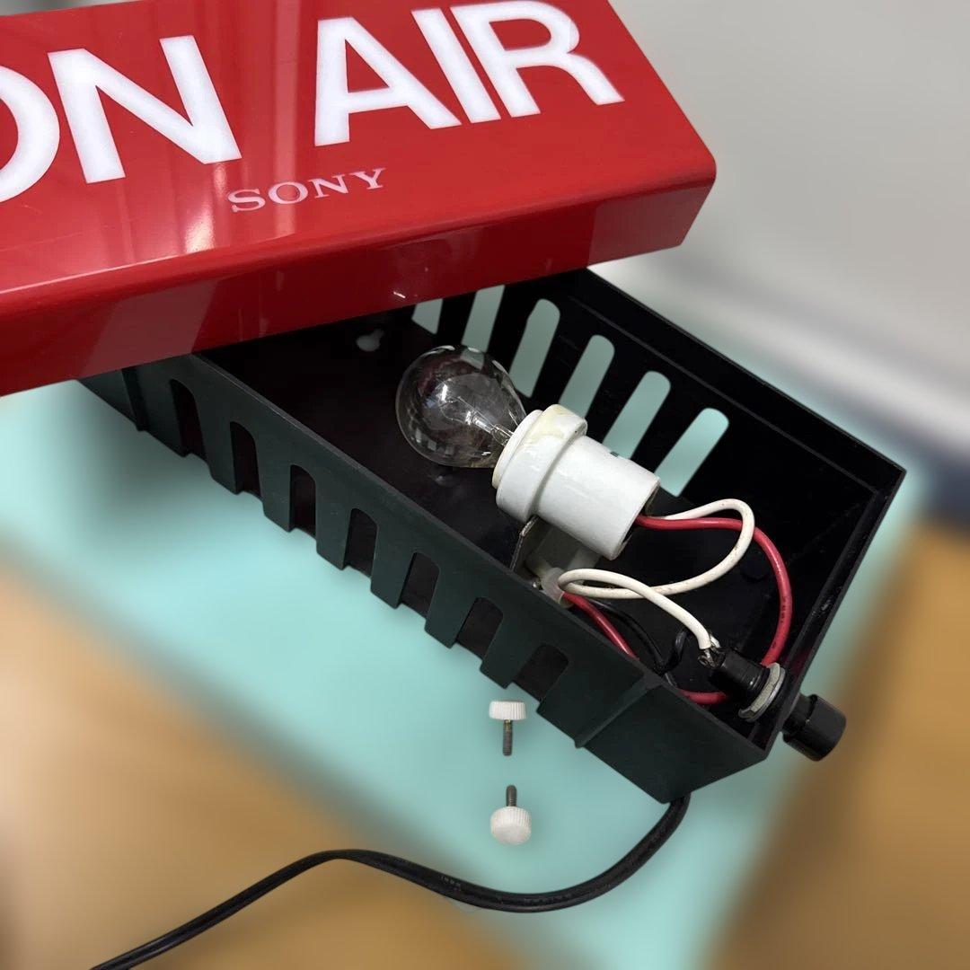 【レア•非売品】SONY ソニー スタジオ ON AIR ライト