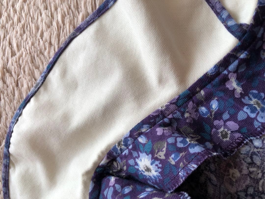 Laura Ashley Mother & Child ワンピース 紫色