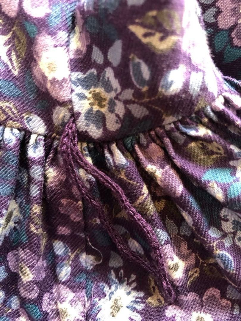 Laura Ashley Mother & Child ワンピース 紫色