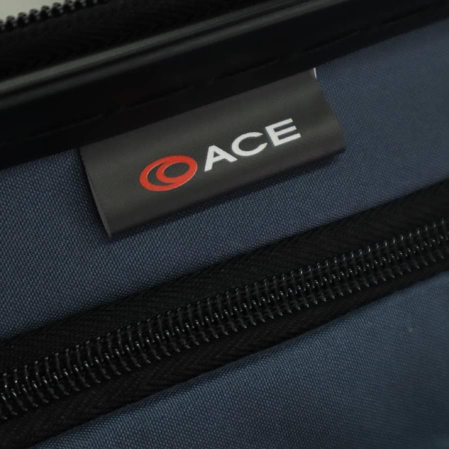 展示品 ACE EXACT プリズム ボディ スーツケース 黒 78-94L