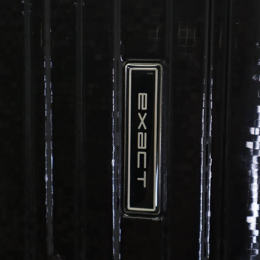 展示品 ACE EXACT プリズム ボディ スーツケース 黒 78-94L
