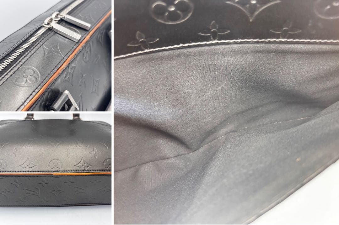 LOUIS VUITTON モノグラムマット マルデン ブリーフケース 黒