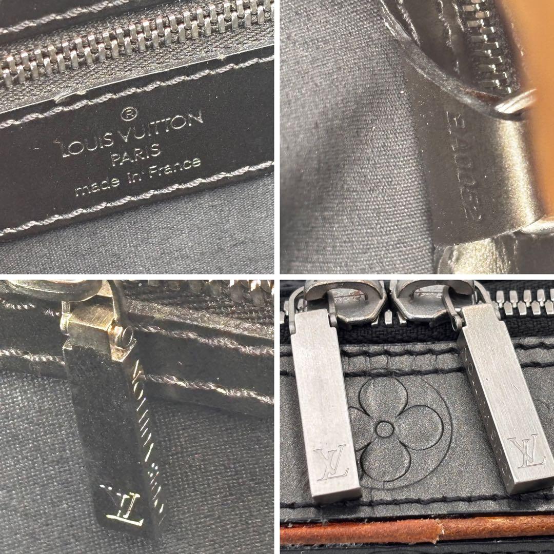 LOUIS VUITTON モノグラムマット マルデン ブリーフケース 黒