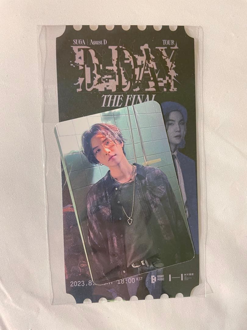 Agust D SUGA D-DAY The FINAL トレカ FC限定特典