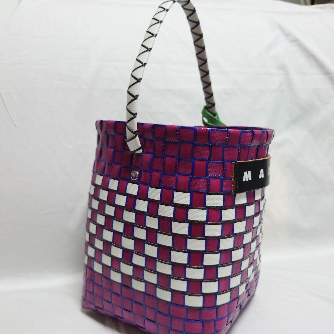 ♡ありがとうSALE！【美品】MARNI MARKET　かごバッグ