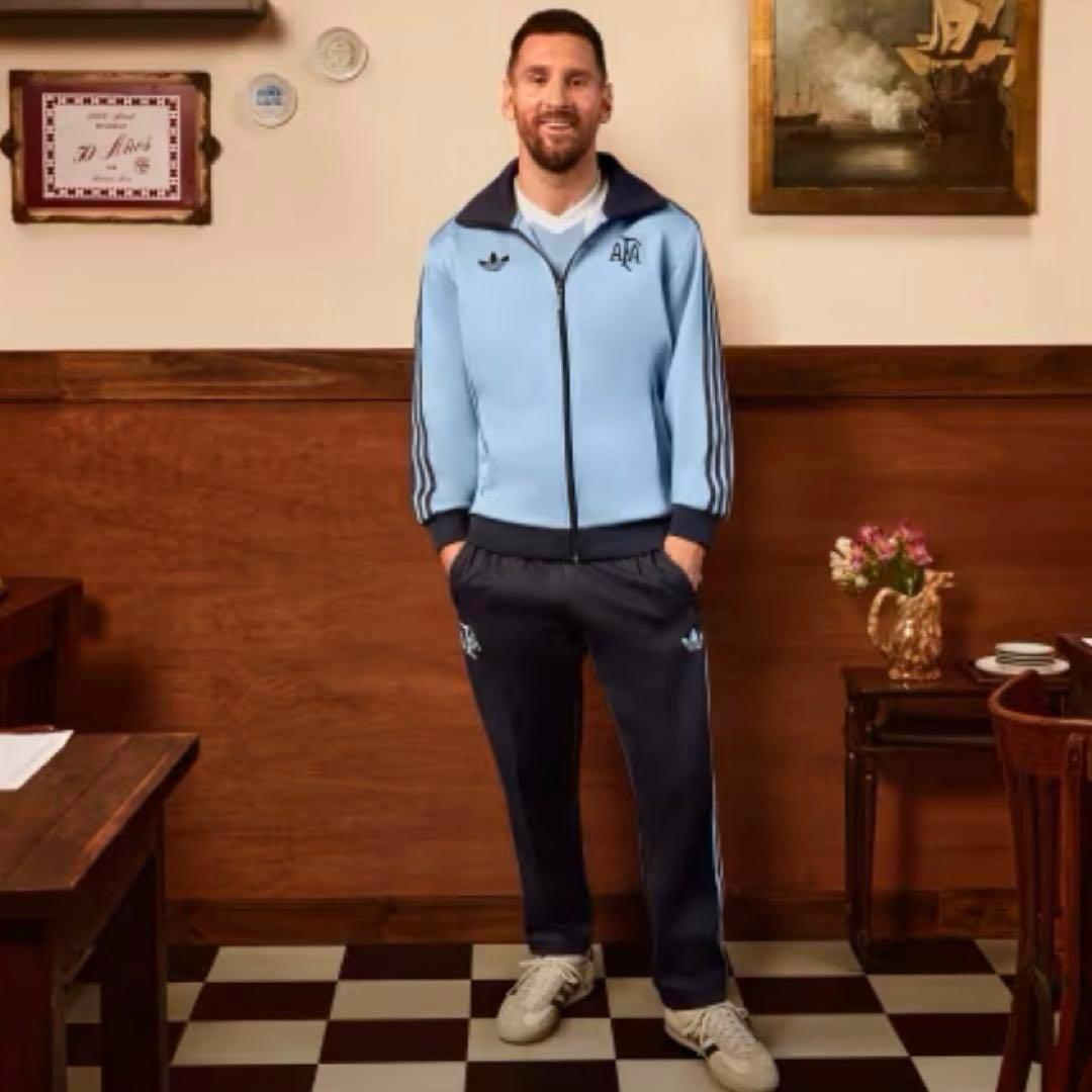 adidas アディダス アルゼンチン 50周年記念 トラックジャケット ブルー
