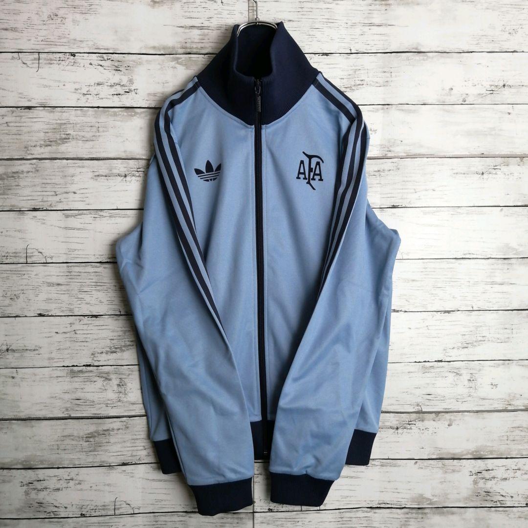 adidas アディダス アルゼンチン 50周年記念 トラックジャケット ブルー