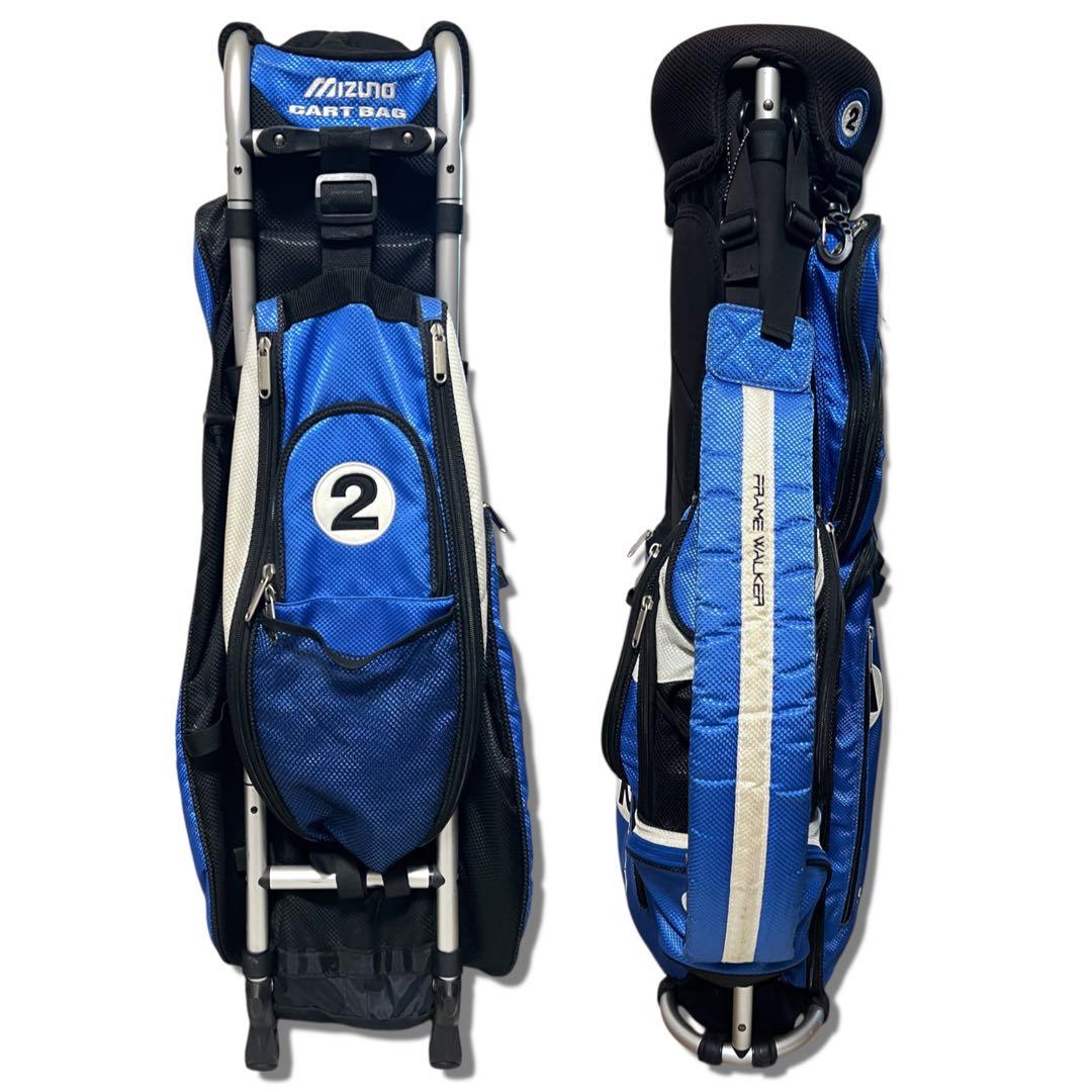 希少 入手困難 ミズノ フレームウォーカー キャディバッグ nine ball