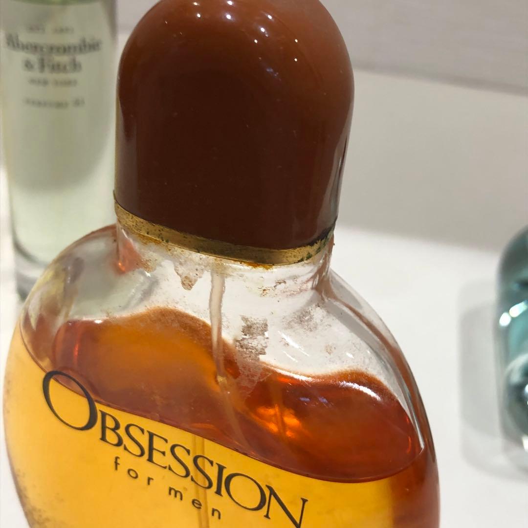 メンズ香水おまとめ4本（オブセッション、エタニティ他）