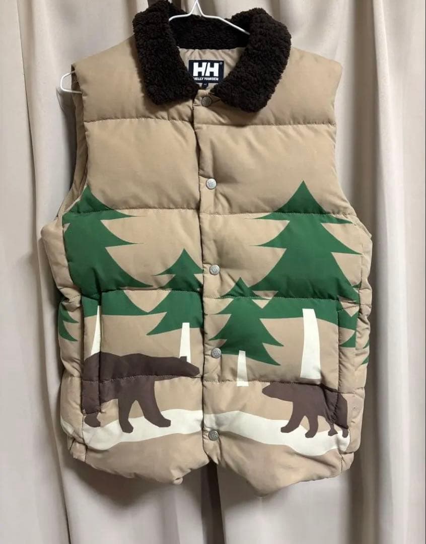 ラスク⭐︎ヘリーハンセン　ダウンベストとマウンテンパーカー