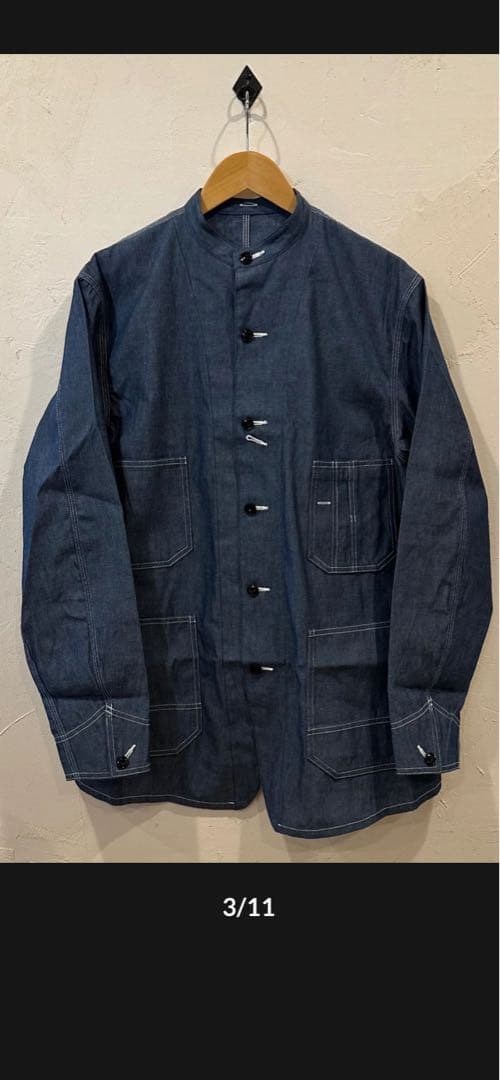 Bon Vieux オリジナル シャンブレー カバーオール