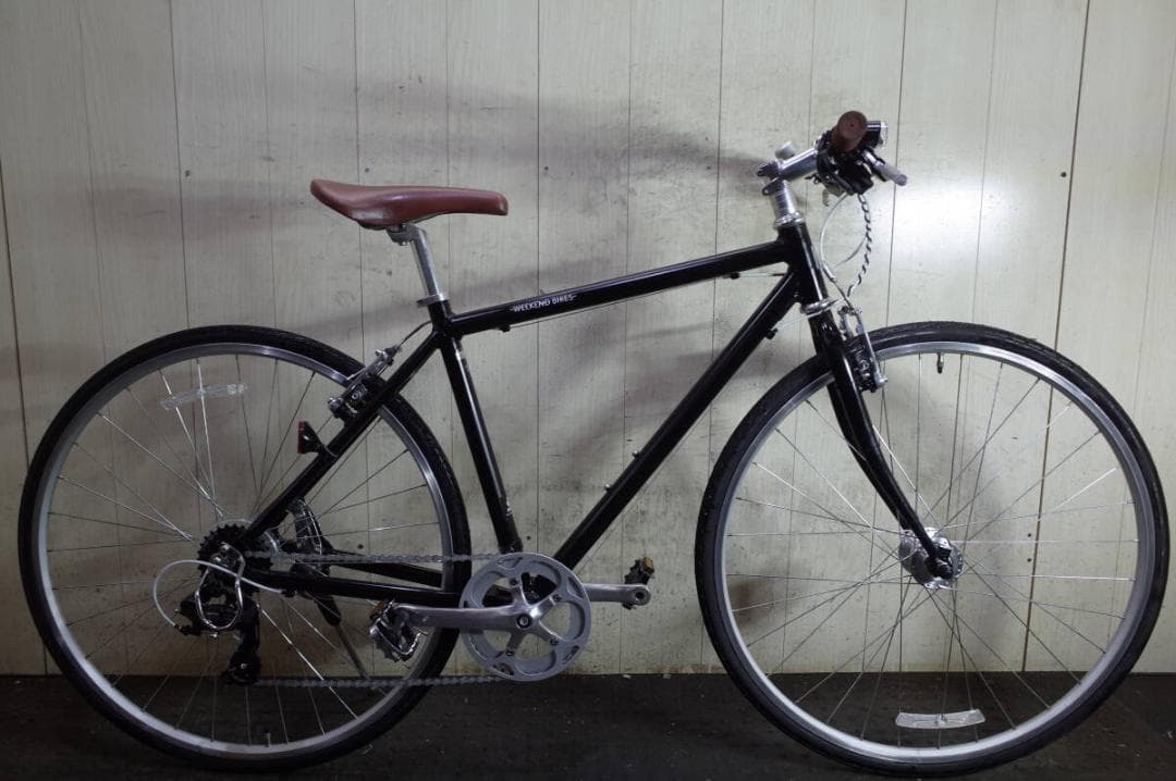 あさひ製WEEKEND アルミ700C 7速 470mm AUTO LED仕様