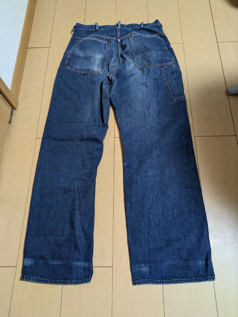 50s UNION MADE デニム ペインターパンツ USA製 ヴィンテージ