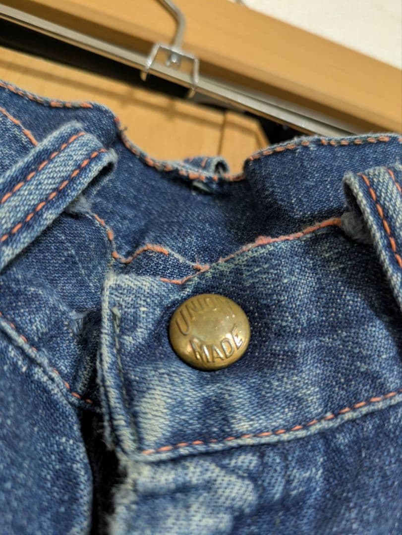50s UNION MADE デニム ペインターパンツ USA製 ヴィンテージ