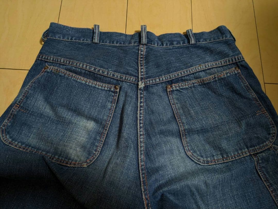 50s UNION MADE デニム ペインターパンツ USA製 ヴィンテージ