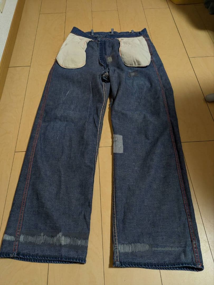 50s UNION MADE デニム ペインターパンツ USA製 ヴィンテージ