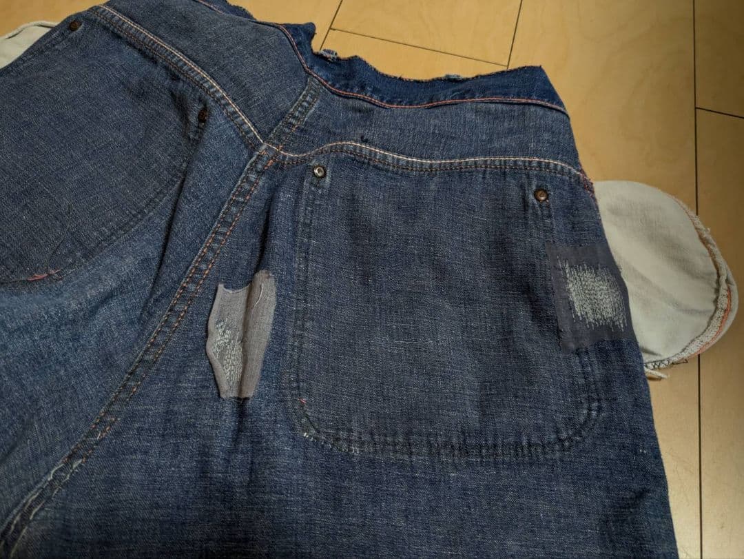 50s UNION MADE デニム ペインターパンツ USA製 ヴィンテージ