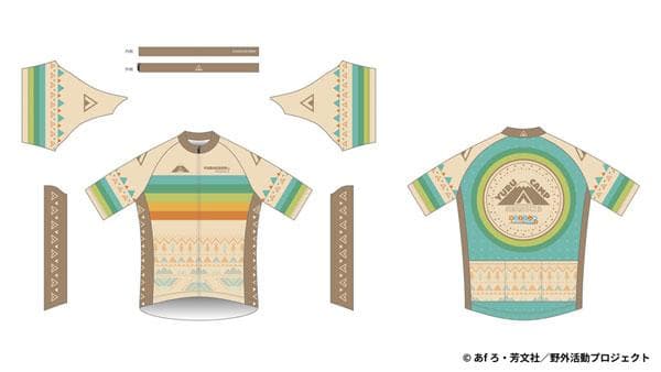 GSC サイクルジャージ ゆるキャン△ SEASON3 XL